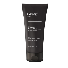 Чоловічий гель для обличчя і тіла з ароматом сандалового дерева MAN FACE AND BODY WASH SANDALWOOD